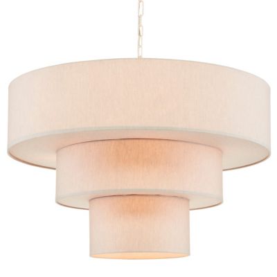 Currey & Company Livello Chandelier - Color: White - 9000-0866