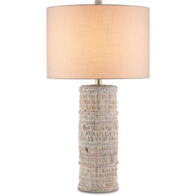 Currey & Company Azores Table Lamp - Color: White - 6000-0754