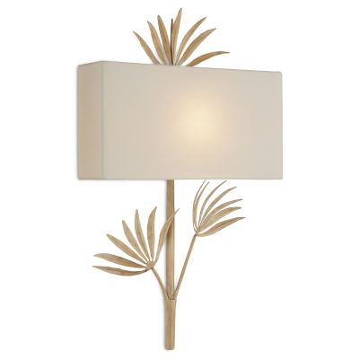 Currey & Company Calliope Wall Sconce - Color: Cream - Size: 1 light - 5900