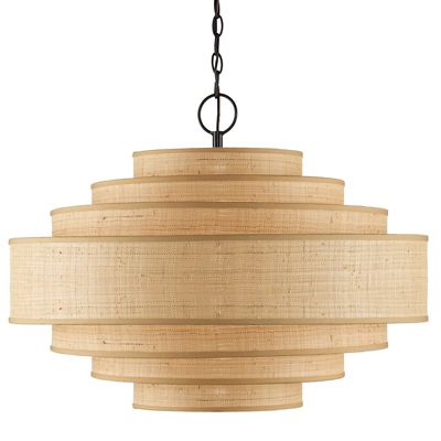 Currey & Company Maura Chandelier - Color: Brown - Size: 1 light - 9000-094