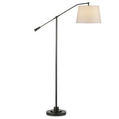 Currey & Company Maxstoke Floor Lamp - Color: Bronze - Size: 1 light - 8000