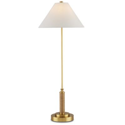 Currey & Company Ippolito Console Lamp - Color: Brass - Size: 2 light - 600