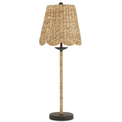 Currey & Company Annabelle Table Lamp - Color: Black - Size: 1 light - 6000