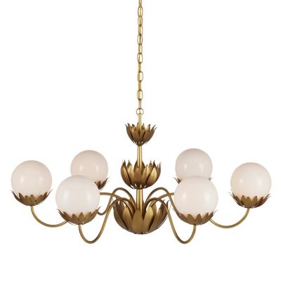 Currey & Company Mirasole Chandelier - Color: Antique - Size: 6 light - 900