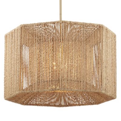 Currey & Company Mereworth Rope Chandelier - Color: Beige - 9000-1101