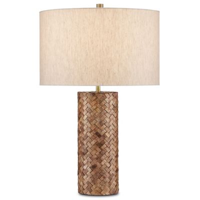 Currey & Company Meraki Table Lamp - Color: Brown - Size: 1 light - 6000-08