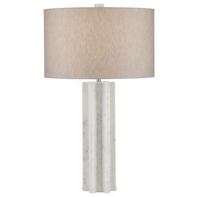 Currey & Company Mercurius Table Lamp - Color: White - Size: 1 light - 6000