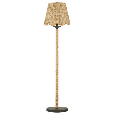 Currey & Company Annabelle Floor Lamp - Color: Beige - Size: 1 light - 8000