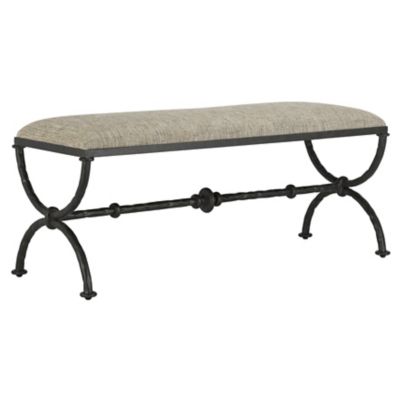 Currey & Company Agora Bench - Color: Brown - 7000-0802