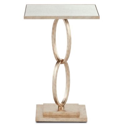 Currey & Company Bangle Accent Table - Color: Silver - 4096