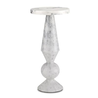 CNC2453243 Currey & Company Quince Marble Accent Table - Colo sku CNC2453243