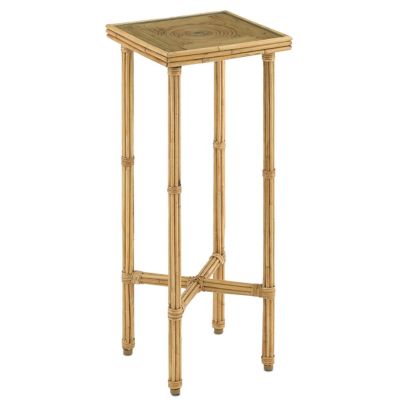 Currey & Company Silang Side Table - Color: Beige - 3000-0171