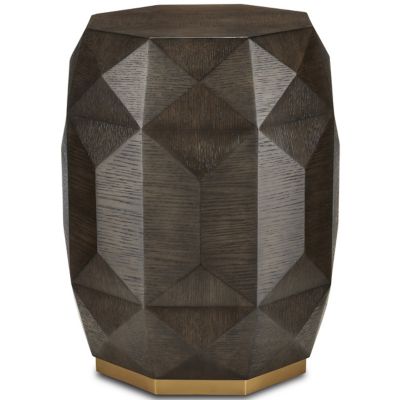 Currey & Company Kendall Accent Table - Color: Brown - 3000-0224