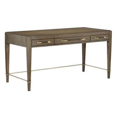 Currey & Company Verona Desk - Color: Brass - 3000-0131