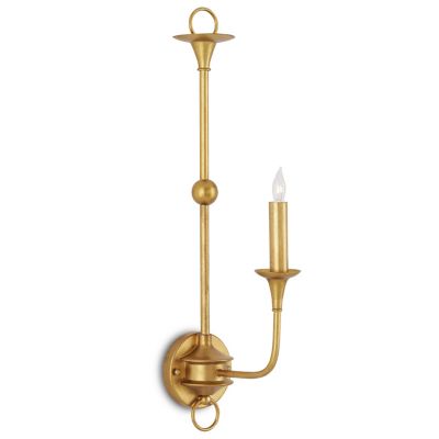 Currey & Company Nottaway Wall Sconce - Color: Gold - Size: 1 light - 5000-