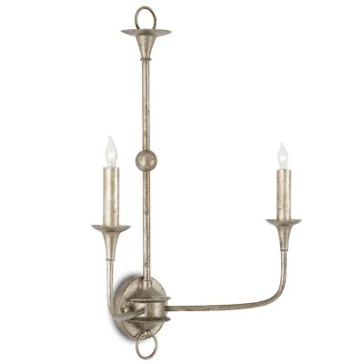 Currey & Company Nottaway Double Wall Sconce - Color: Bronze - Size: 2 ligh