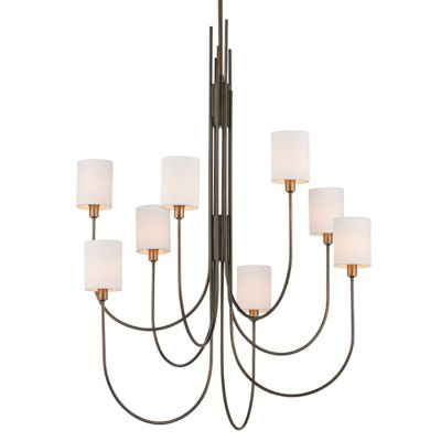 CNC2485804 Currey & Company Archetype Chandelier - Color: Bro sku CNC2485804