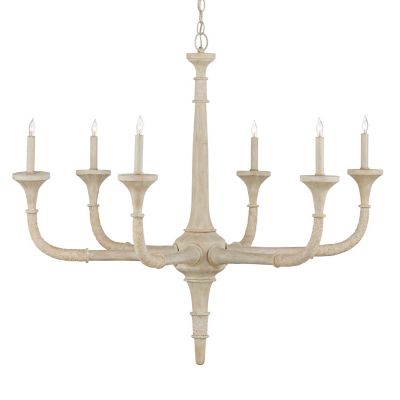 CNC2485906 Currey & Company Aleister Chandelier - Color: Crea sku CNC2485906