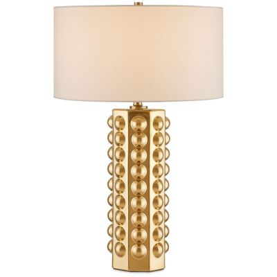 Currey & Company Cassandra Table Lamp - Color: Gold - Size: 1 light - 6000-