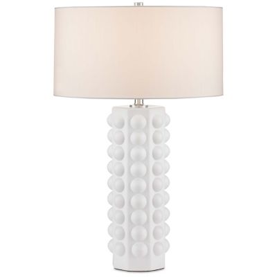 CNC2485908 Currey & Company Cassandra Table Lamp - Color: Whi sku CNC2485908