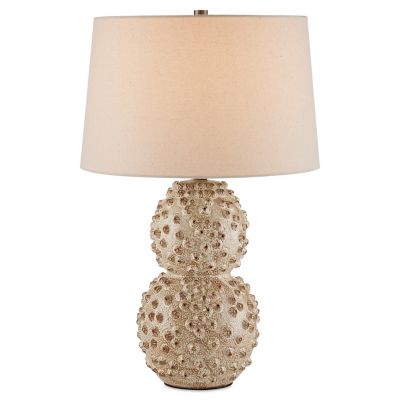 Currey & Company Barnacle Table Lamp - Color: White - Size: 1 light - 6000-