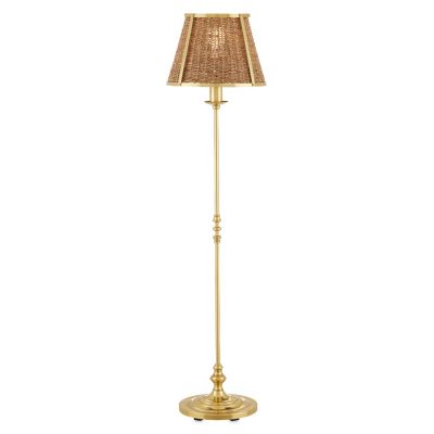 CNC2486299 Currey & Company Deauville Floor Lamp - Color: Bra sku CNC2486299