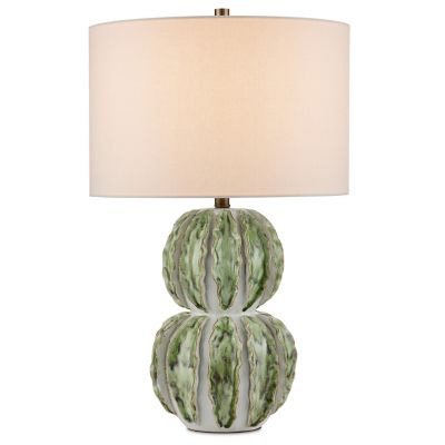 CNC2487493 Currey & Company Kolonos Table Lamp - Color: Green sku CNC2487493