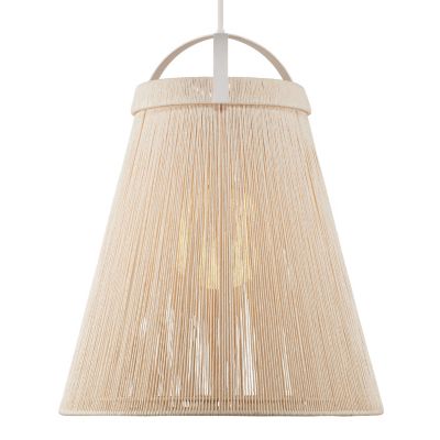 Currey & Company Parnell Pendant Light - Color: White - Size: 1 light - 900