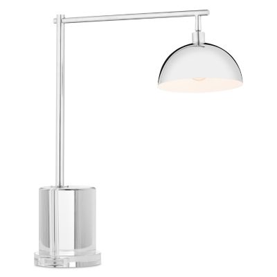 Currey & Company Repartee Desk Lamp - Color: Silver - Size: 1 light - 6000-