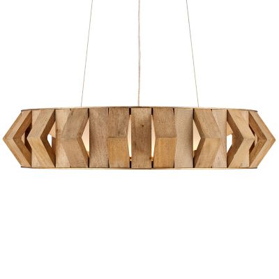 Currey & Company Plunge LED Chandelier - Color: Brown - 9000-1147