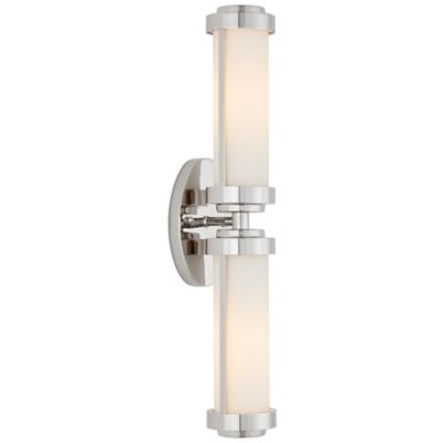 Currey & Company Bowland Wall Sconce - Color: Silver - Size: 1 light - 5800