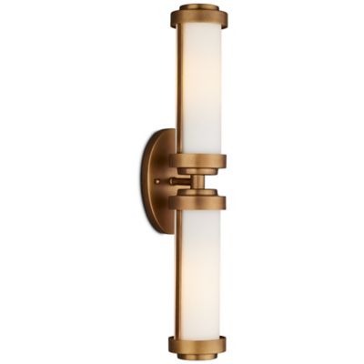 Currey & Company Bowland Wall Sconce - Color: Brass - Size: 1 light - 5800-