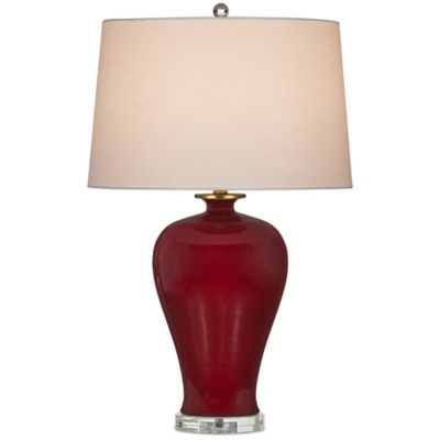 Currey & Company Imperial Table Lamp - Color: Red - 6000-0932