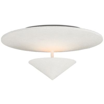 Currey & Company Empyrean LED Flushmount Light - Color: White - 9999-0075