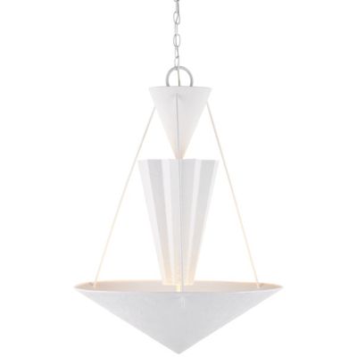 Currey & Company Empyrean LED Chandelier - Color: White - 9000-1223