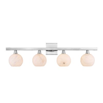 Currey & Company Bombelles Vanity Light - Color: Silver - Size: 4 light - 5