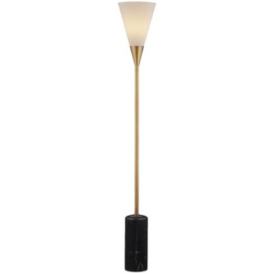 Currey & Company Martini Floor Lamp - Color: Brass - Size: 1 light - 8000-0