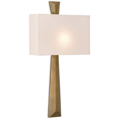 Currey & Company Arno Wall Sconce - Color: Brass - Size: 1 light - 5900-001