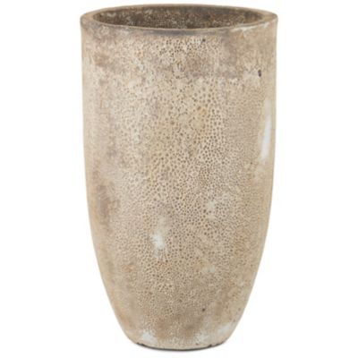 Currey & Company Elias Planter - Color: Beige - 2200-0034