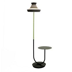 Calypso Guadaloupe Outdoor Floor Lamp with Table