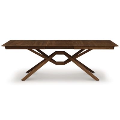 Copeland Furniture Exeter Extension Table - Color: Brown - Size: Double Lea