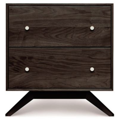 Copeland Furniture Astrid 2 Drawer Dresser - Color: Black - 2-AST-22-53