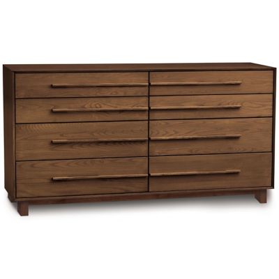 Copeland Furniture Sloane 8 Drawer Dresser - Color: Brown - 2-SLO-80-77