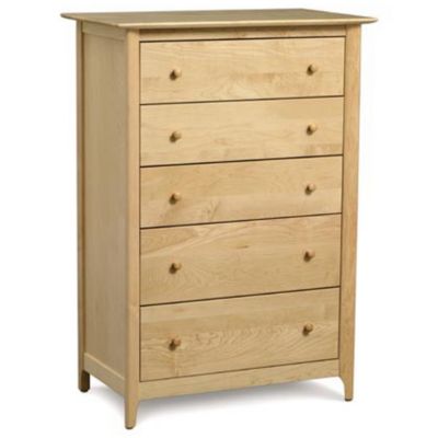 Copeland Furniture Sarah 5 Drawer Dresser - Color: Wood tones - 2-SRH-51-01