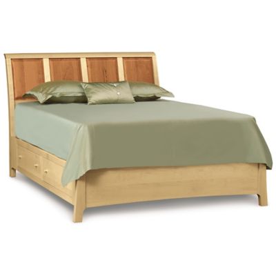 Copeland Furniture Sarah Storage Bed - Color: Wood tones - Size: Full - 1-SLV-23-02-STOR