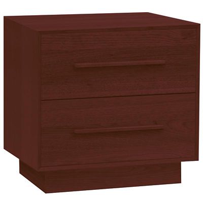 Copeland Furniture Moduluxe 2 Drawer Nightstand - Color: Wood tones - 2-MOD-22-33