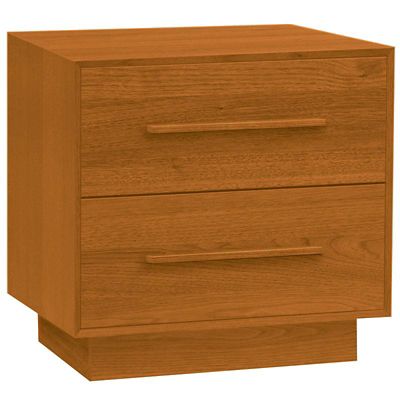 Copeland Furniture Moduluxe 2 Drawer Nightstand - Color: Wood tones - 2-MOD-22-23