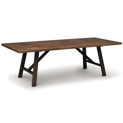 Copeland Furniture Modern Farmhouse Counter Height Farm Table - Color: Woo