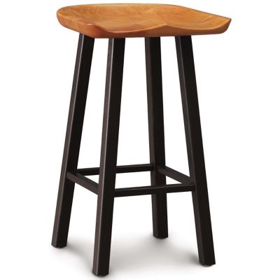 Copeland Furniture Modern Farmhouse Tractor Stool - Color: Brown - Size: Co