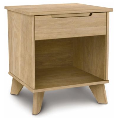 Copeland Furniture Linn 1 Drawer Nightstand - Color: Brown - 2-LNN-10-77